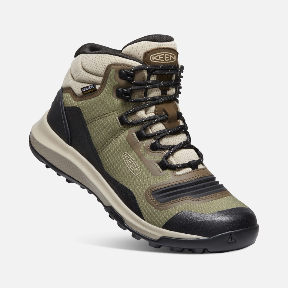 Capulet Olive-Rosin Women's Tempo Flex Waterproof Hiking Trainer Boots Keen