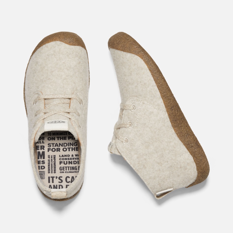 Keen Women's Mosey Chukka Boot Natural Felt-Birch