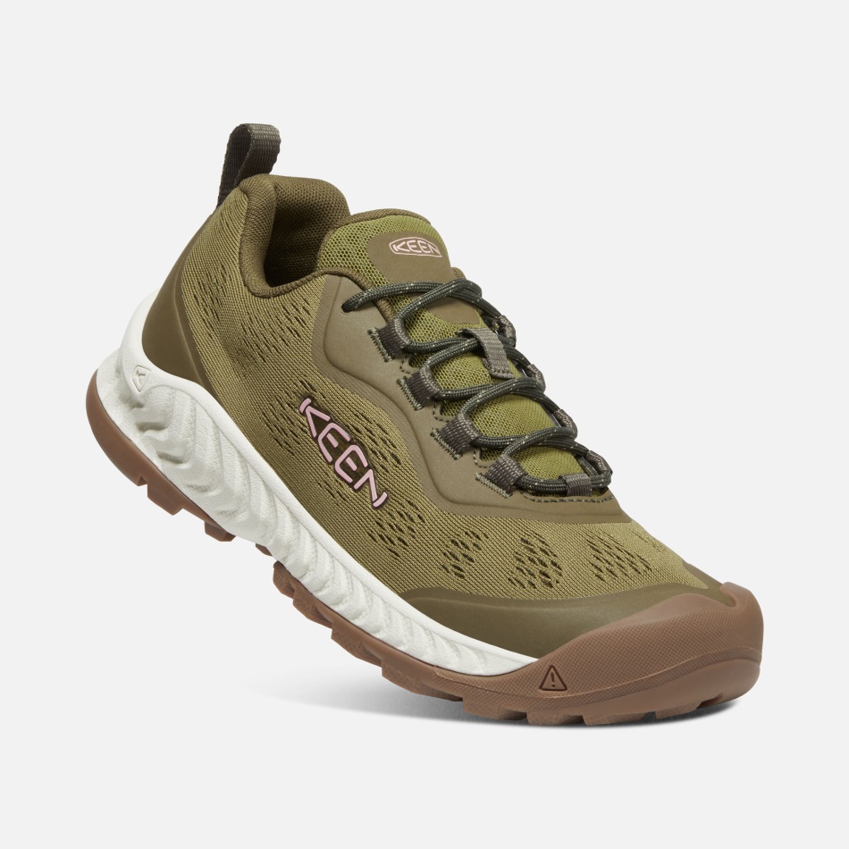 Keen Women's NXIS Speed Olive Drab-Pink Icing