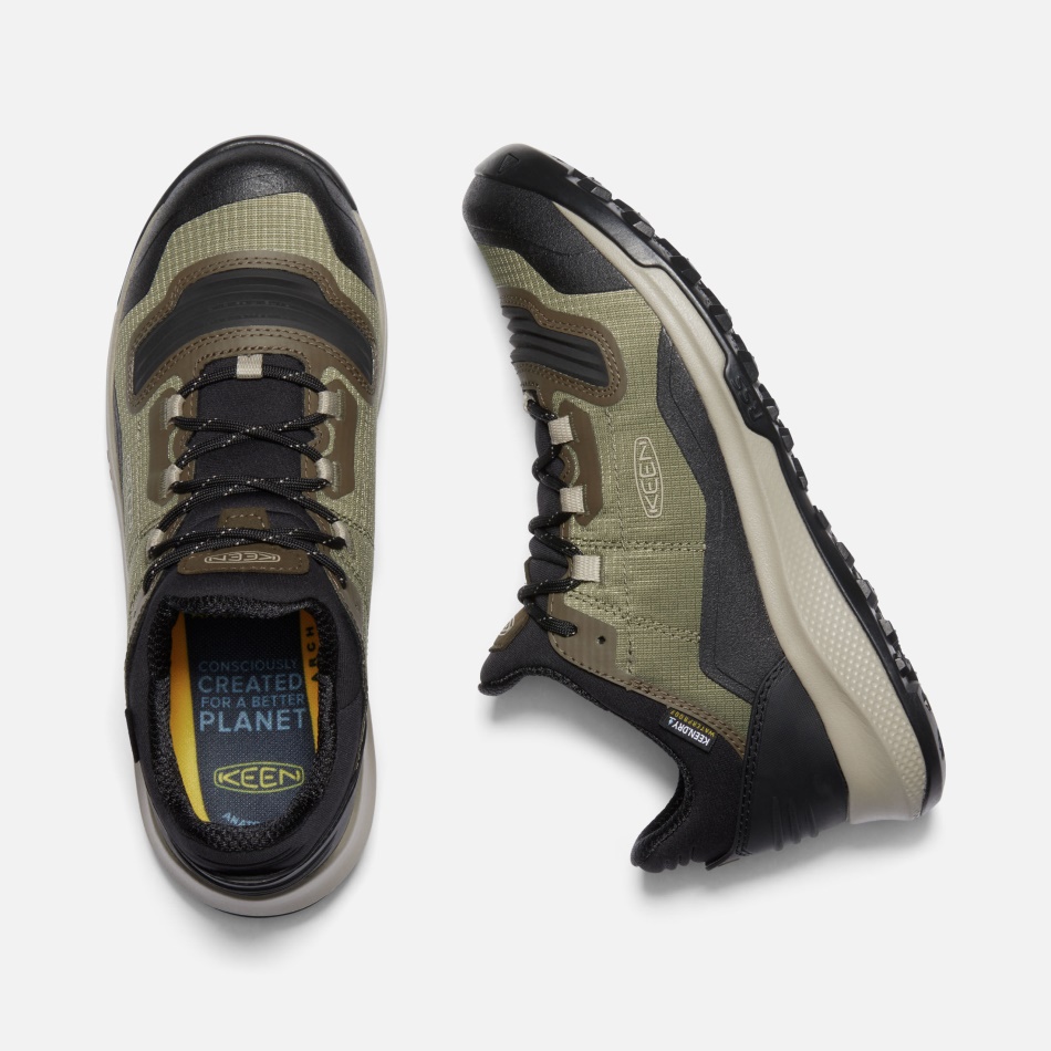 Women's Tempo Flex Waterproof Trainers Keen Capulet Olive-Black