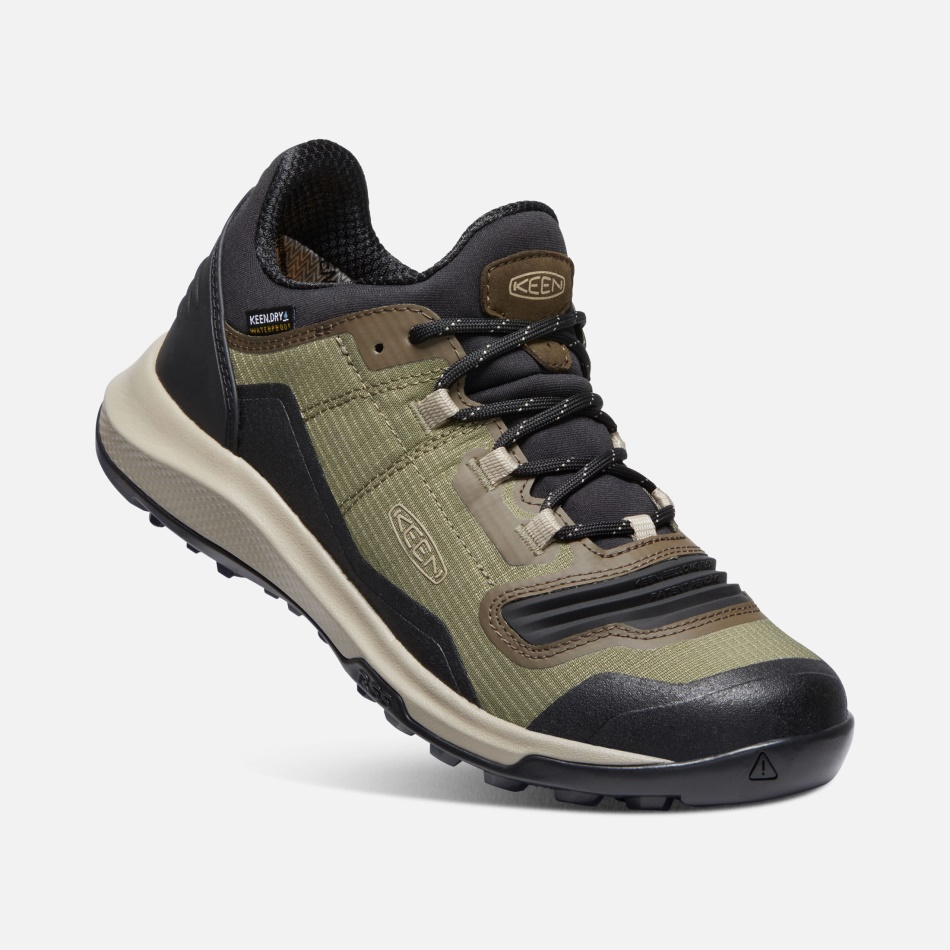 Women's Tempo Flex Waterproof Trainers Keen Capulet Olive-Black