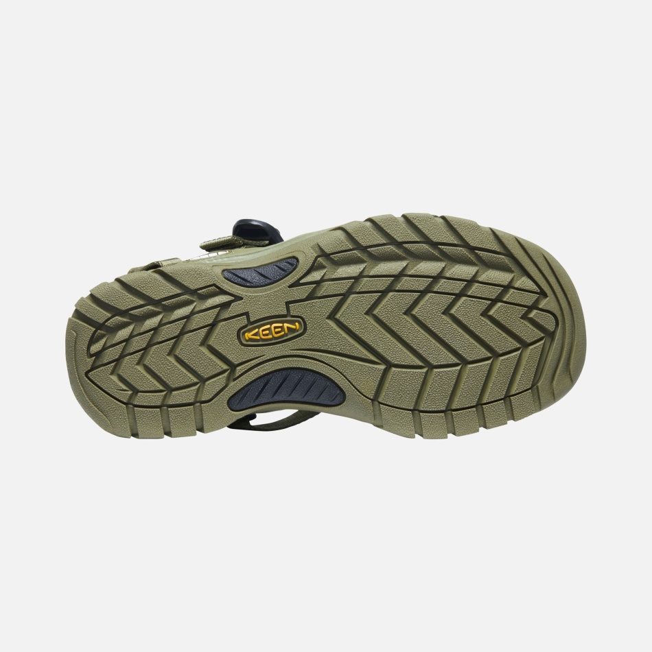 Keen Olive Drab-Black Women's Zerraport II Sandals