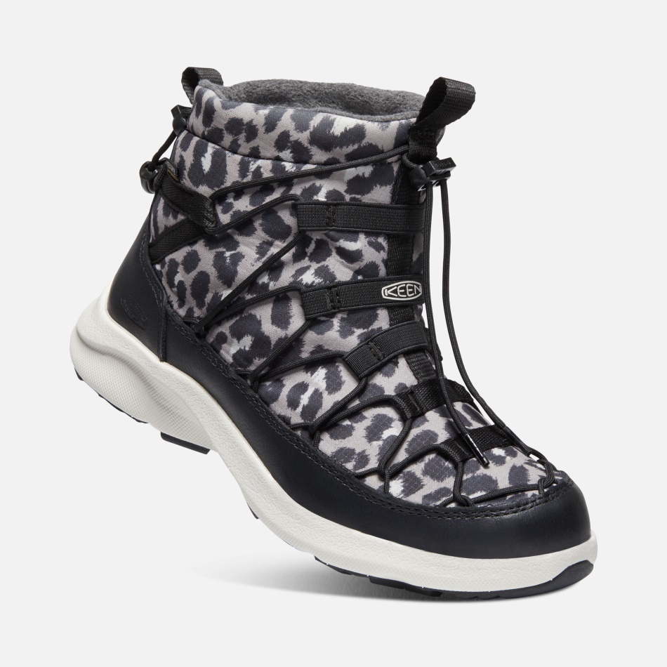 Keen Animal Print-Silver Birch Women's UNEEK SNK II Waterproof Chukka