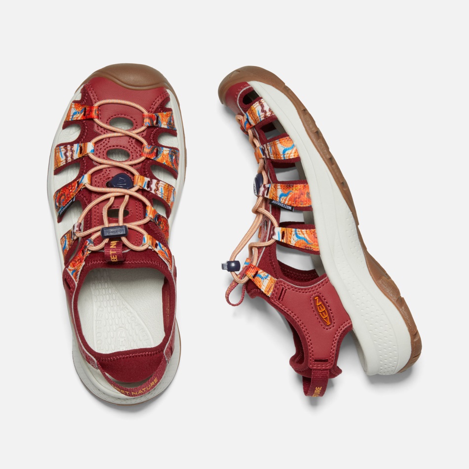 Women's Astoria West x Outdoor Afro Keen Orange Wave-Red