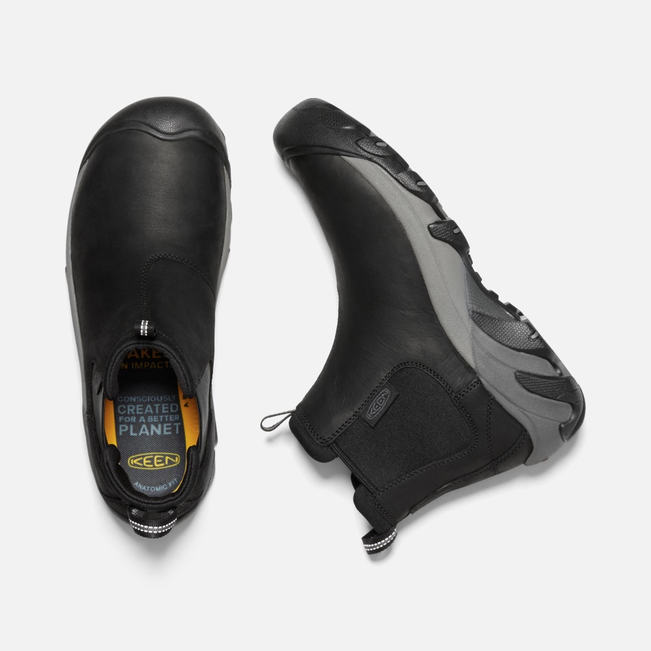 Black-Magnet Keen Men's Targhee II Chelsea