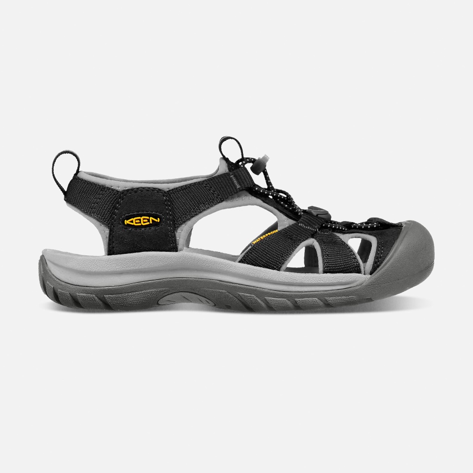 Keen Women's Venice H2 Sandals Black - Neutral Grey