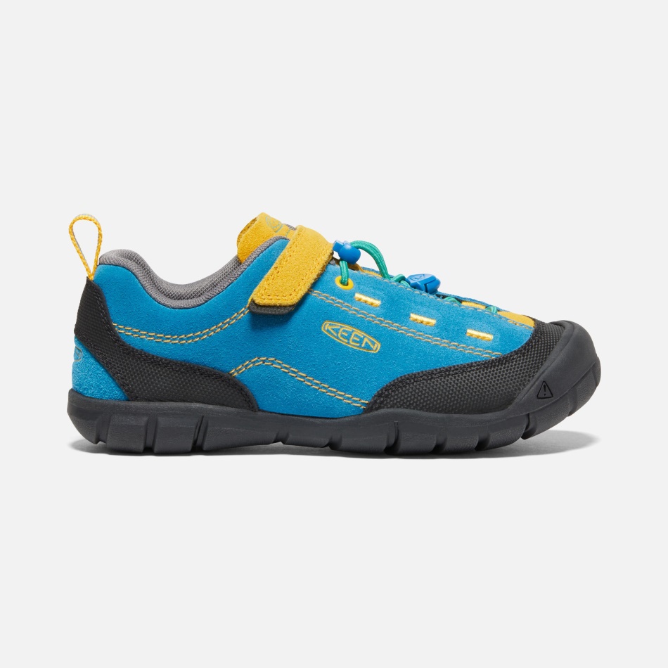 Brilliant Blue-Golden Rod Older Kids' Jasper II Keen