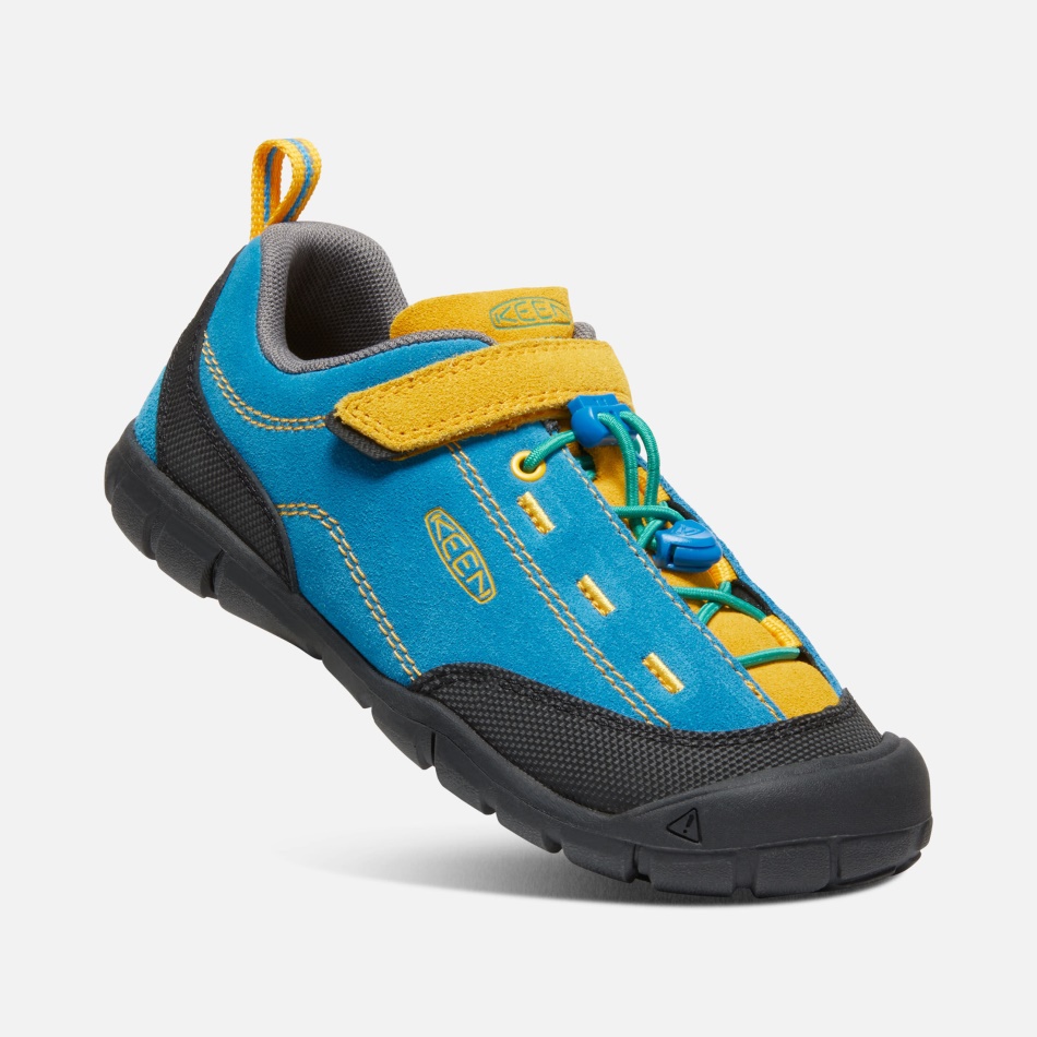 Brilliant Blue-Golden Rod Older Kids' Jasper II Keen