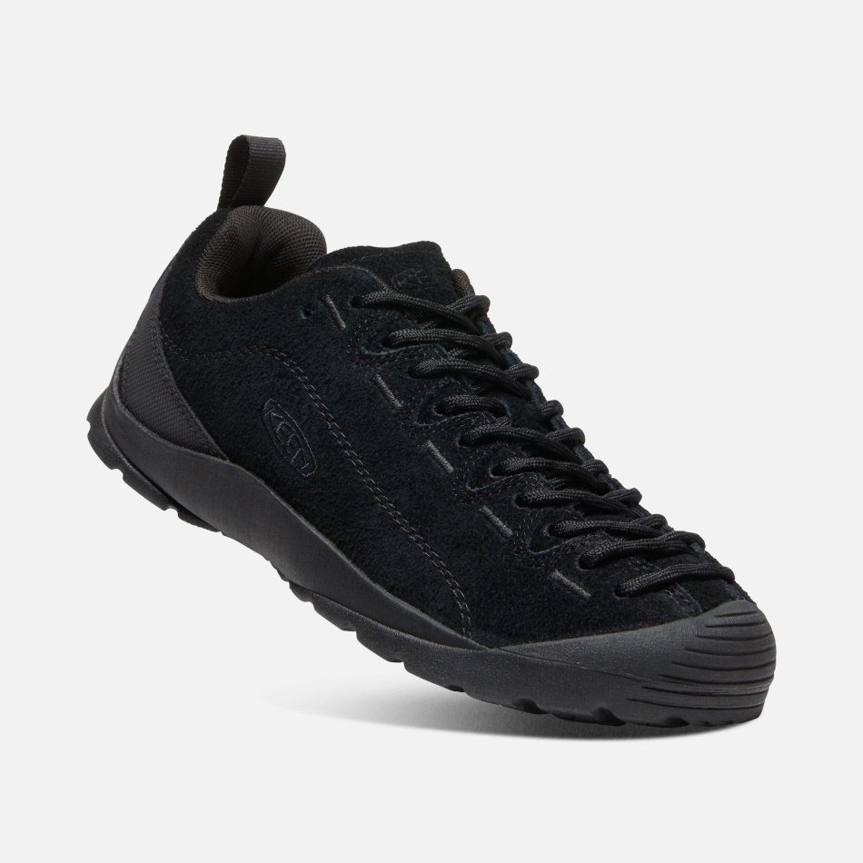 Hairy Black-Black Keen Women's Jasper Suede Trainer