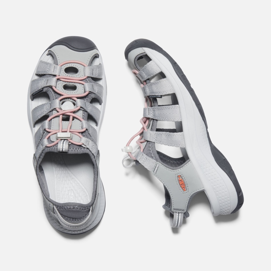 Women's Astoria West Sandals Keen Grey-Coral
