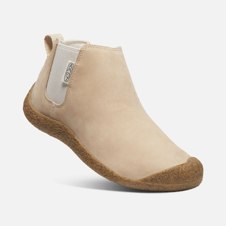 Safari-Birch Keen Women's Mosey Chelsea Leather Boot
