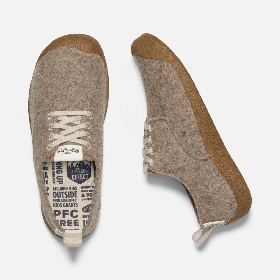 Taupe Felt-Birch Women's Mosey Derby Shoe Keen