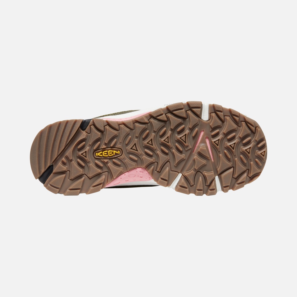 Olive Drab-Pink Icing Women's Wasatch Crest Vent Keen