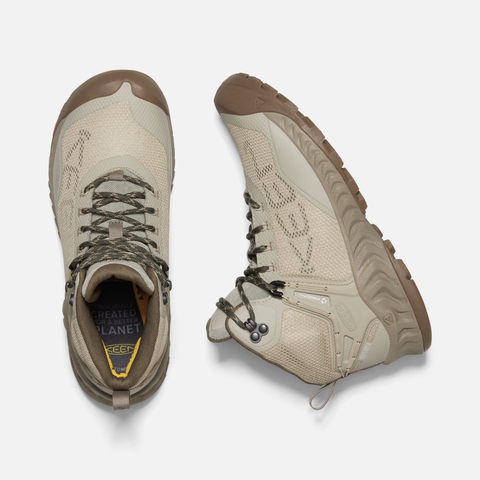 Women's NXIS EVO Waterproof Boot Plaza Taupe-Brindle Keen
