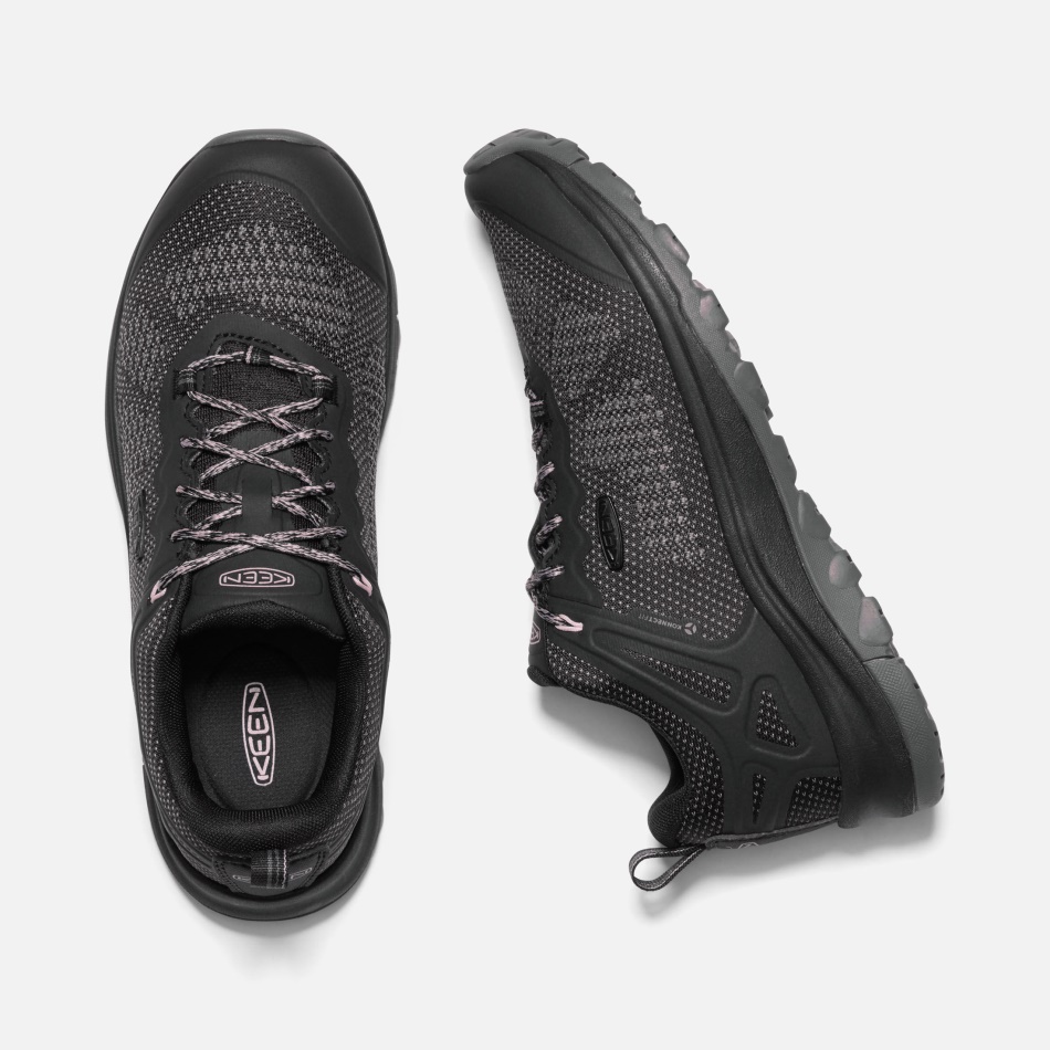 Women's Terradora II Vent Hiking Trainers Black-Steel Grey Keen