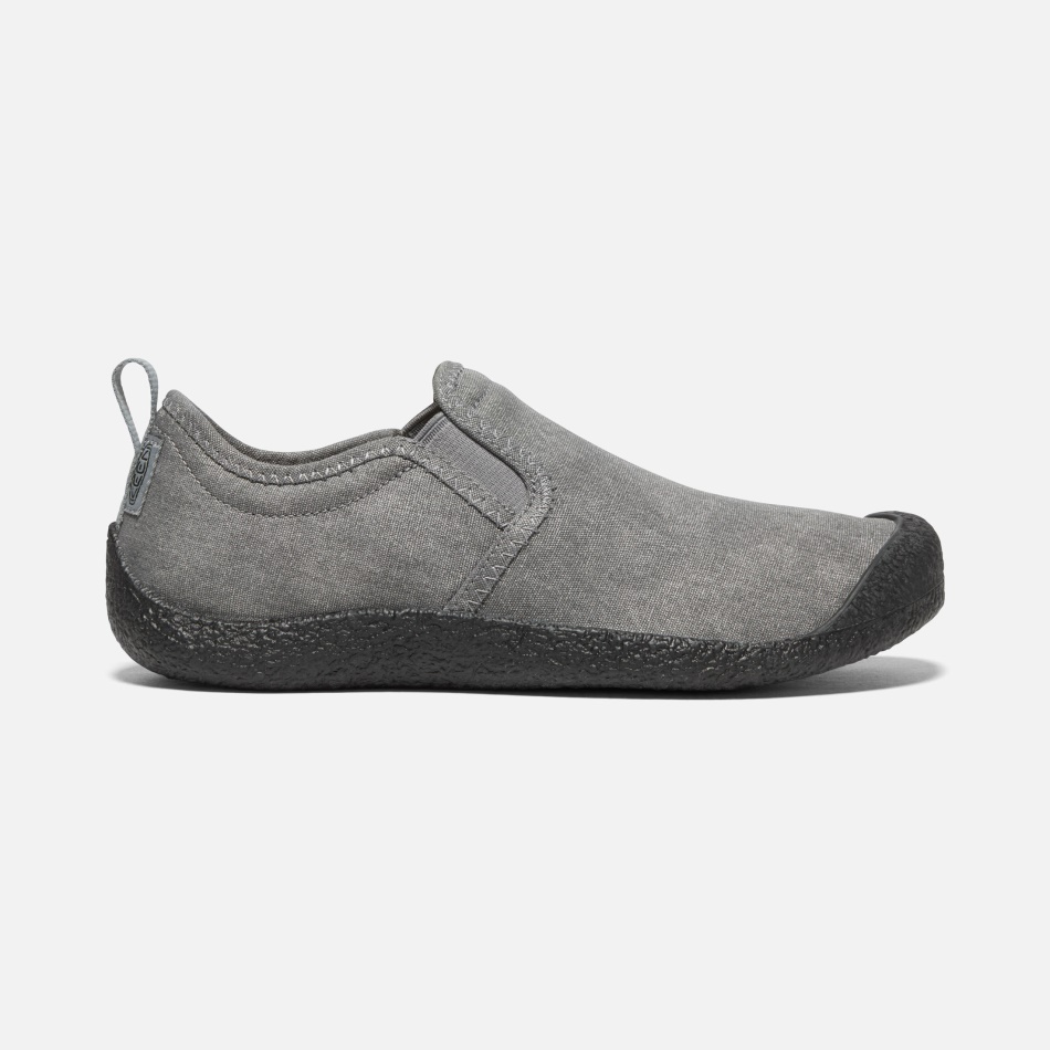 Keen Women's Howser Canvas Slip-On Grey-Black
