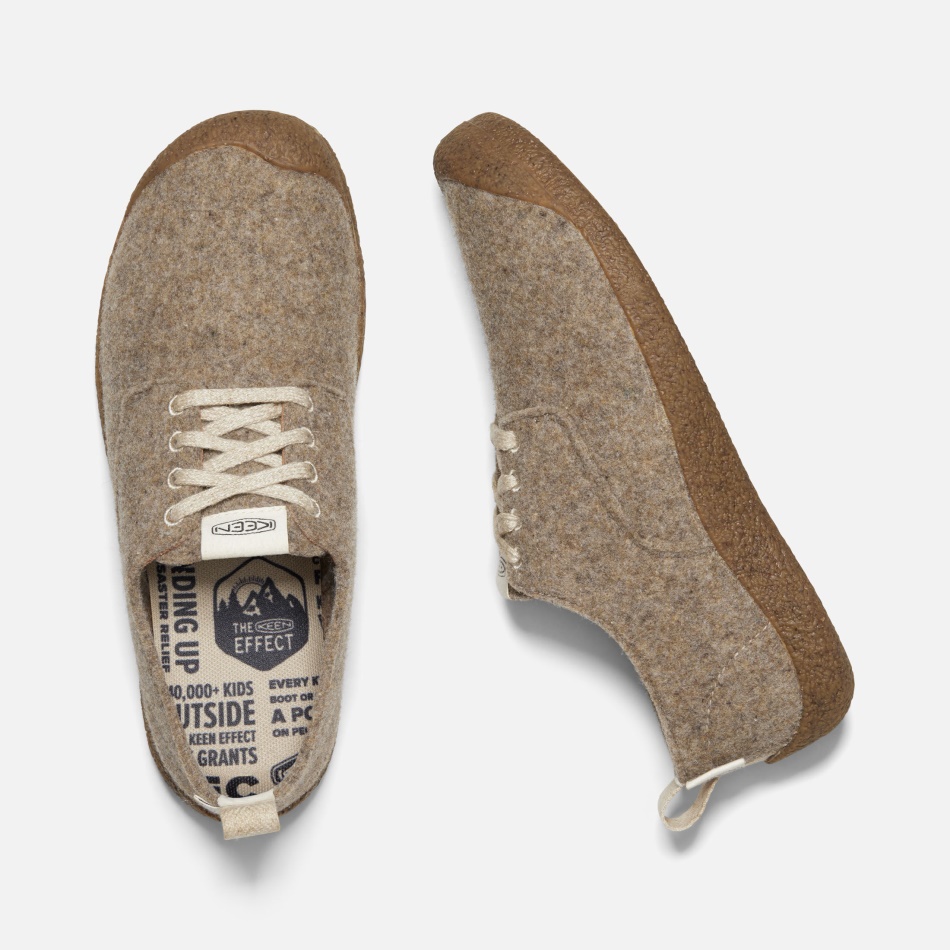 Taupe Felt-Birch Keen Men's Mosey Derby