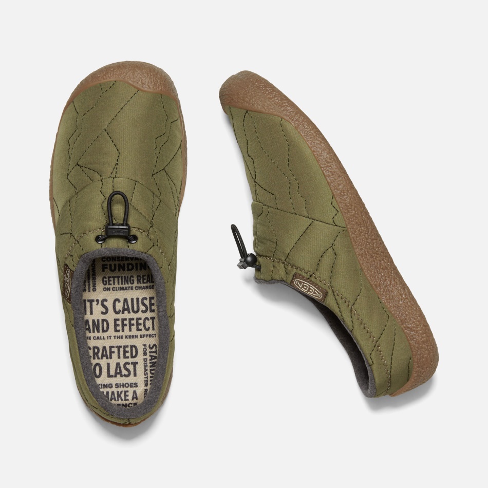Keen Men's Howser III Slide Canteen-Plaza Taupe