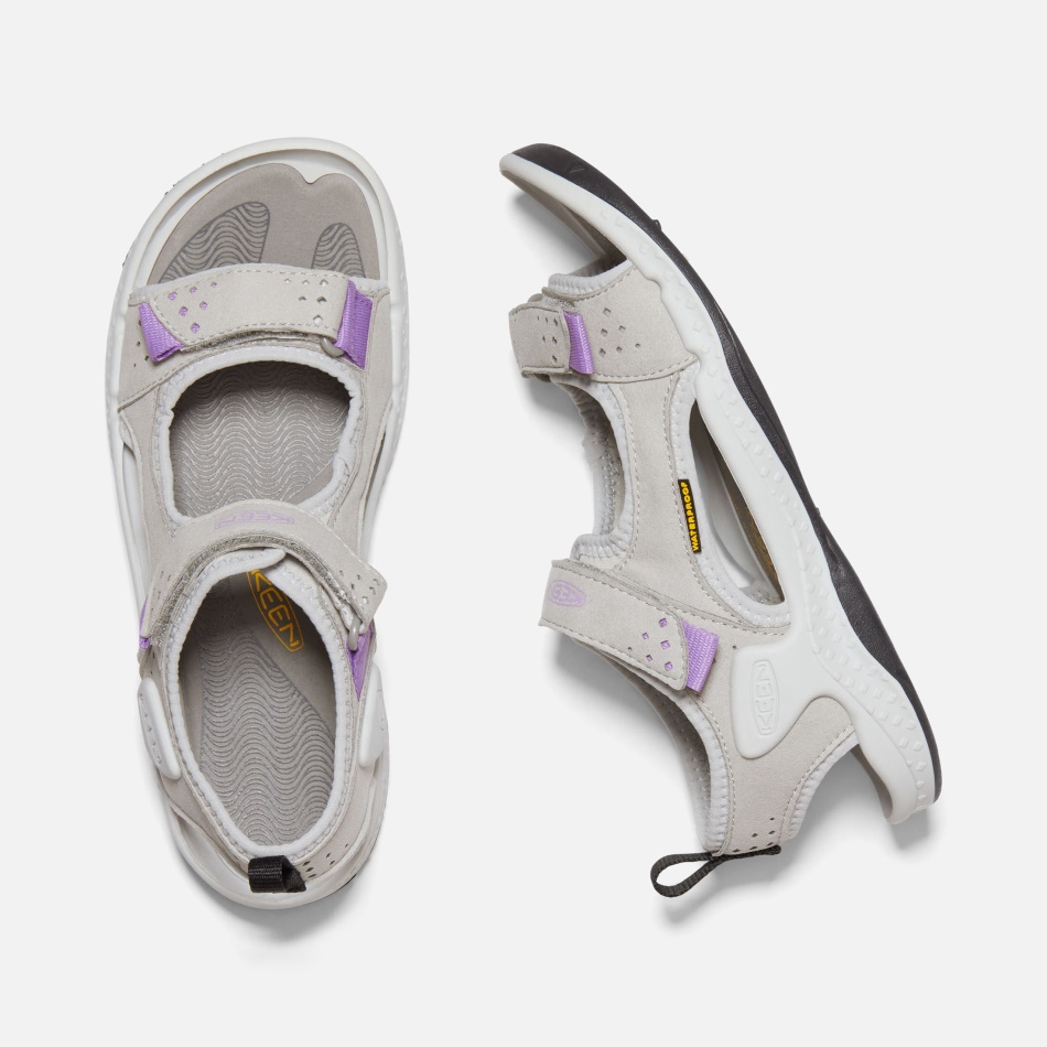 Women's Drift Creek Two-Strap Sandal Drizzle-English Lavender Keen
