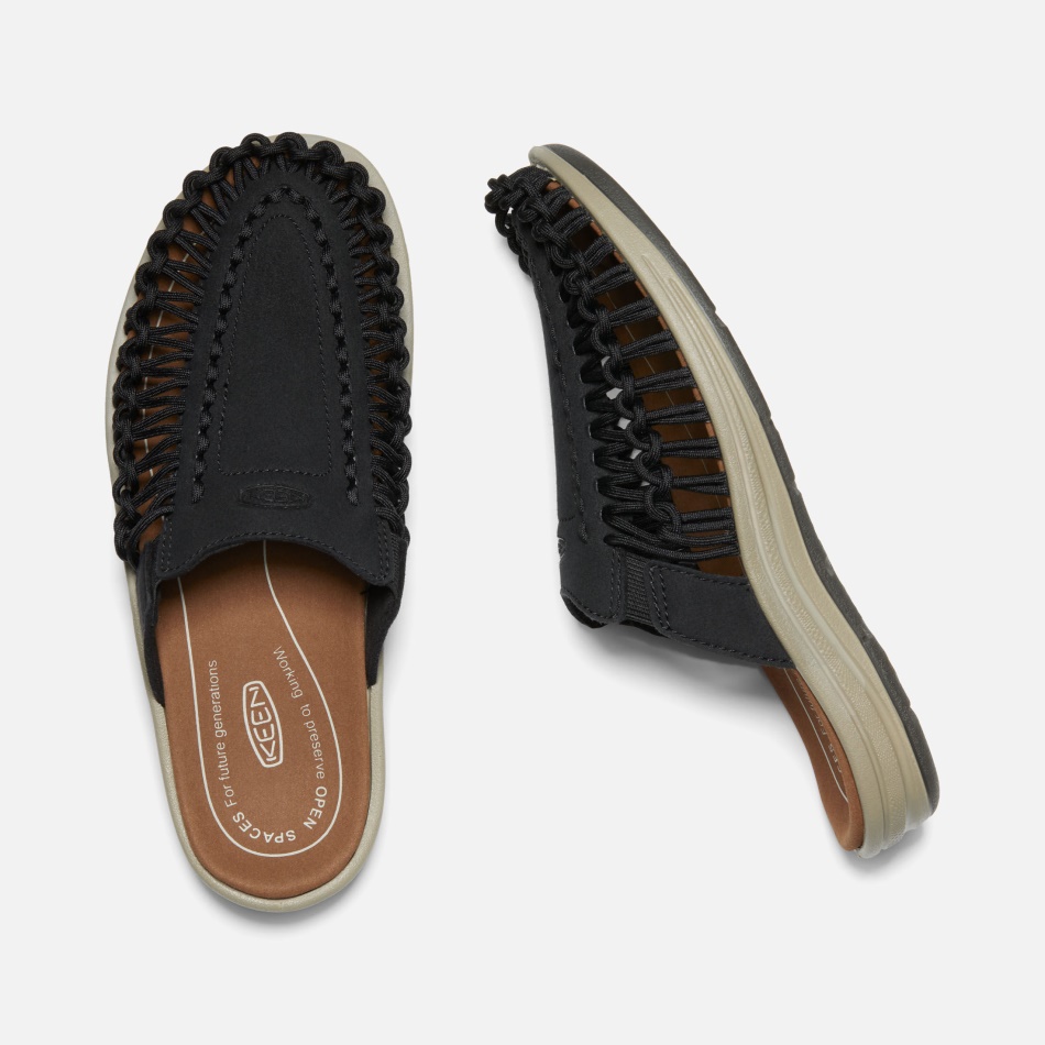 Women's Uneek II Slide Keen Black-Plaza Taupe