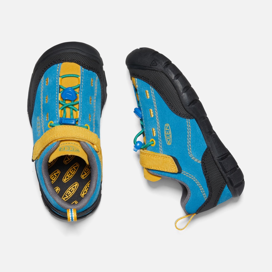 Keen Brilliant Blue-Golden Rod Younger Kids' Jasper II